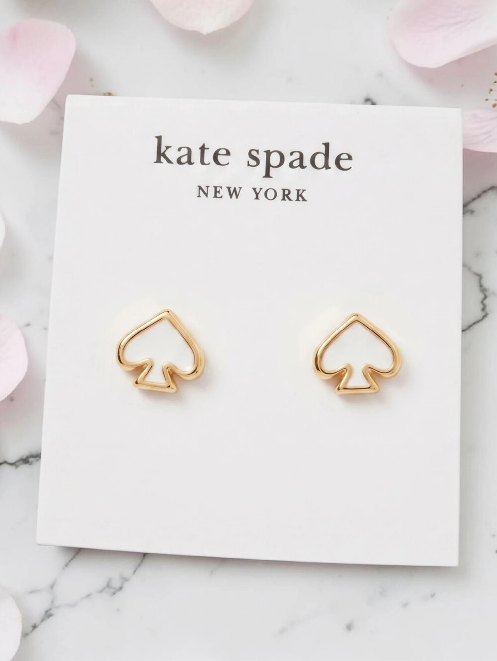 kate spade Everyday Spade Enamel Stud Earrings